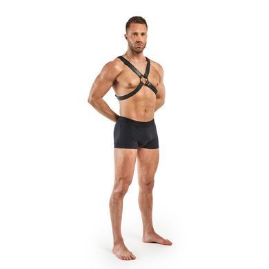 Портупея Bedroom Fantasies: Lionel Bondage Harness, чорна &mdash; фото товару