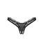 Трусики Obsessive Arrowel Black crotchless thong L/XL SX2583 фото 3