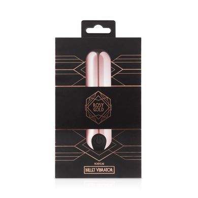 Віброкуля Rosy Gold &mdash; Nouveau Bullet Vibrator, перезаряджається &mdash; фото товару