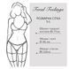 Портупея на грудь Feral Feelings - Harness Bra, лиф, натуральная кожа, цвет белый SO3438 фото 3