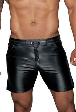 Чоловічі шорти з мокрим ефектом Noir Handmade H061 Powerwetlook shorts, 3XL &mdash; фото товару