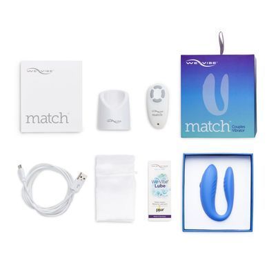 Вібратор для пар We-Vibe Match з пультом ДК &mdash; фото товару