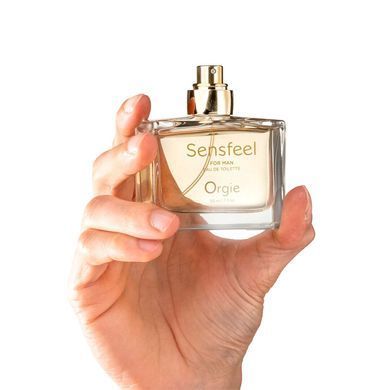 Чоловічі парфуми з феромонами Orgie &ndash; Sensfeel for Man (50 мл), цитрусово-деревний аромат &mdash; фото товару