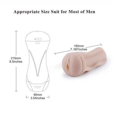 Мастурбатор с вибрацией Hismith Masturbation Cup SO9962 фото