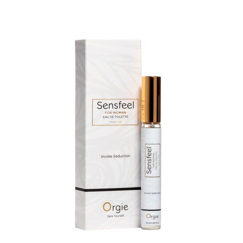 Жіночі парфуми з феромонами Orgie &ndash; Sensfeel for Woman Travel Size (10 мл), квітково-фруктовий аромат &mdash; фото товару