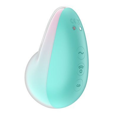 Вакуумний стимулятор з вібрацією Satisfyer Pixie Dust Mint/Pink &mdash; фото товару