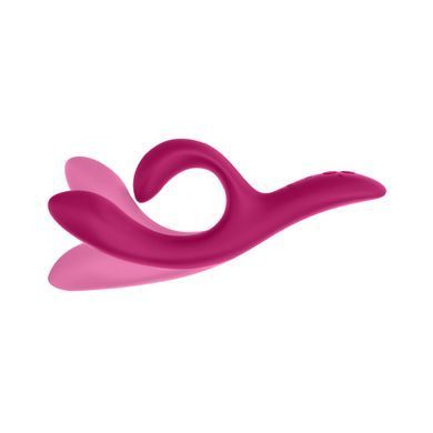 Смарт вібратор-кролик We-Vibe Nova Fuchsia, ергономічний, регульований кут нахилу стовбура &mdash; фото товару
