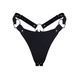 Трусики из натуральной кожи Feral Feelings - String Bikini Black SO9423 фото 1