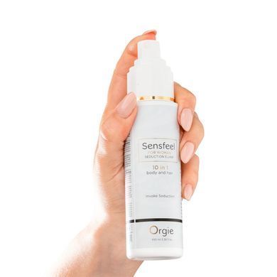 Лосьйон з феромонами для тіла та волосся Orgie &ndash; Sensfeel Seduction Elixir 10 in 1 for Woman (100 мл) &mdash; фото товару