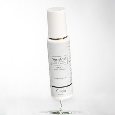 Лосьйон з феромонами для тіла та волосся Orgie &ndash; Sensfeel Seduction Elixir 10 in 1 for Woman (100 мл) &mdash; фото товару