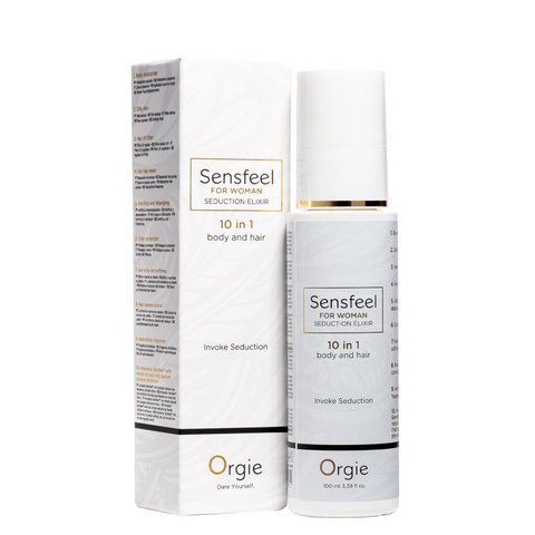 Лосьйон з феромонами для тіла та волосся Orgie &ndash; Sensfeel Seduction Elixir 10 in 1 for Woman (100 мл) &mdash; фото товару