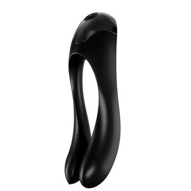 Вібратор на палець Satisfyer Candy Cane Black &mdash; фото товару
