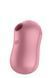 Вакуумный стимулятор с вибрацией Satisfyer Cotton Candy Light Red SO6282 фото 1