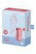 Вакуумный стимулятор с вибрацией Satisfyer Cotton Candy Light Red SO6282 фото 7