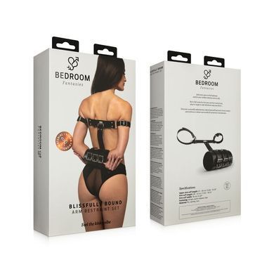 Фіксатор Bedroom Fantasies Blissfully Bound Arm Restraint Set - Black &mdash; фото товару