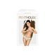 Трусики-бікіні Penthouse Catch Me M/L White, мереживо, вузькі ремінці, вирізи на сідницях, бантик &mdash; фото 3