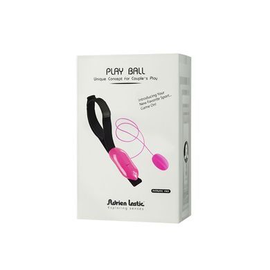Виброяйце Adrien Lastic Playball для стимуляції точки А, з турборежимом, кріплення до ноги &mdash; фото товару
