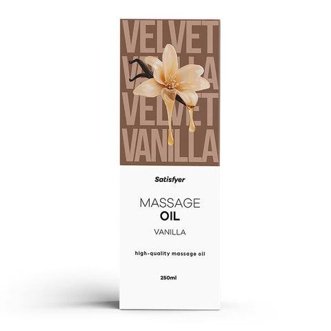Массажное масло Satisfyer Massage Oil Vanilla 250 мл AT-SX2707 фото