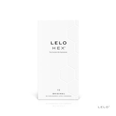 Презервативи LELO HEX Condoms Original 12 Pack, тонкі та суперміцні &mdash; фото товару