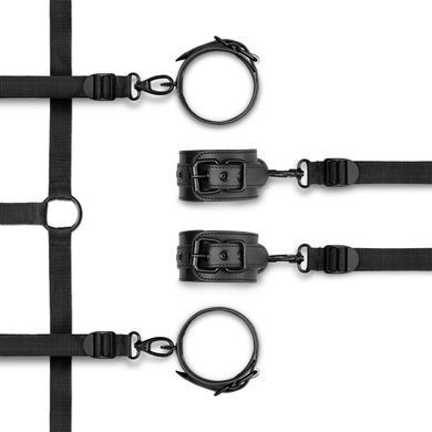 Фіксатор на ліжко з наручниками та поножами Bedroom Fantasies: Under the bed Restraint Bondage Set &mdash; фото товару
