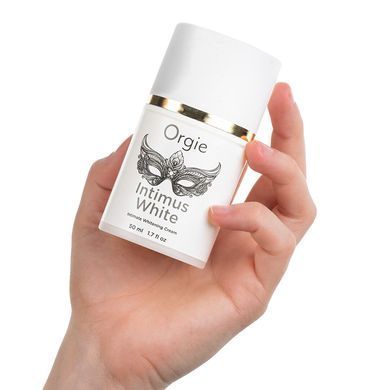 Крем для освітлення шкіри Orgie &ndash; Intimus White (50 мл) посиленої дії, підходить для всіх зон &mdash; фото товару