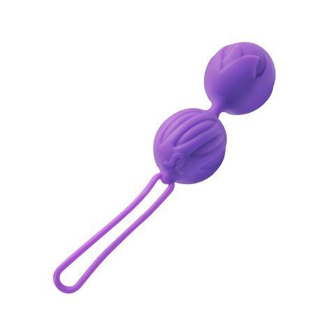 Вагінальні кульки Adrien Lastic Geisha Lastic Balls Mini Violet (S), діаметр 3,4 см, маcа 85 г &mdash; фото товару