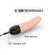 Вібратор Dorcel Real Vibration S Flesh 2.0, діаметр 3,7см, перезаряджається, для точки G &mdash; фото 5