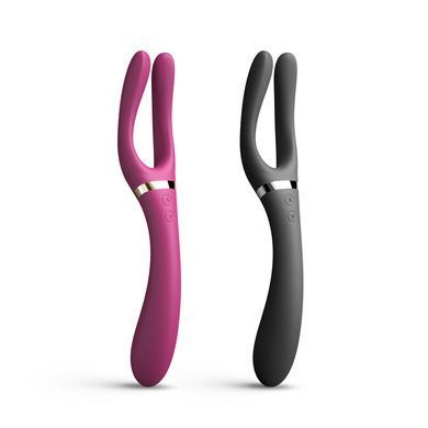 Вібратор-стимулятор Dorcel INFINITE JOY BLACK, багатофункціональний, унісекс &mdash; фото товару