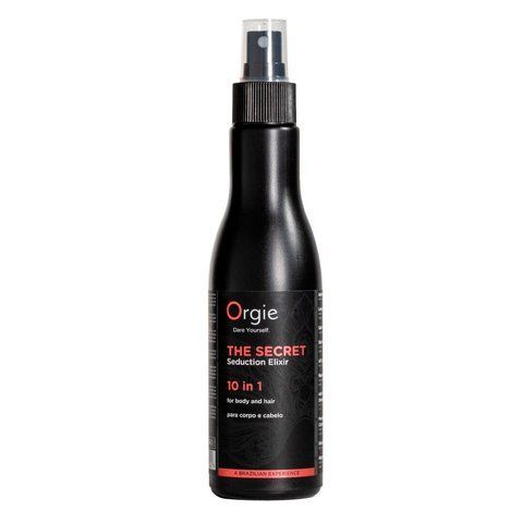 Лосьйон з феромонами для тіла та волосся Orgie &ndash; The Secret Seduction Elixir 10 in 1 (200 мл), для неї &mdash; фото товару