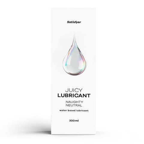 Лубрикант на водной основе Satisfyer Juicy Lubricant Naughty Neutral water based 300 мл AT-SX2713 фото