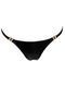 Трусики с мокрым эффектом Noir Handmade P008 Powerwetlook panty with gold clasp, XXL, на застежках SX0175 фото 4