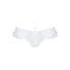 Трусики в горошок, з рюшами та шнурівкою Passion FATIN THONG S/M, white &mdash; фото 5