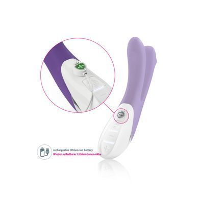 Вібратор Mystim Bon Aparte Purple &mdash; фото товару