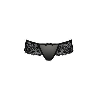 Трусики Passion Exclusive ABLA THONG L/XL, black PS25301 фото