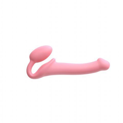 Безремінний страпон Strap-On-Me Rose M, повністю регульований, діаметр 3,3 см SX2568 фото