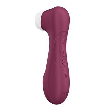 Вакуумний кліторальний стимулятор Satisfyer Pro 2 Generation 3 with Liquid Air Connect App Wіnе Red &mdash; фото товару