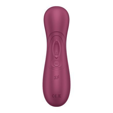 Вакуумний кліторальний стимулятор Satisfyer Pro 2 Generation 3 with Liquid Air Connect App Wіnе Red &mdash; фото товару