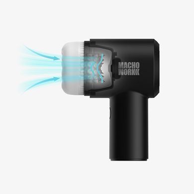 Мастурбатор для головки члена Otouch MACHO WORK 2, пульсація та посмоктування, 10 режимів &mdash; фото товару