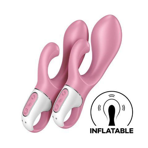 Вібратор-кролик надувний Satisfyer Air Pump Bunny 2 &mdash; фото товару
