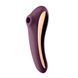 Вакуумний стимулятор з вібрацією Satisfyer Dual Kiss Wine Red &mdash; фото 1