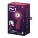 Вакуумний кліторальний стимулятор Satisfyer Pro 2 Generation 3 with Liquid Air Connect App Wіnе Red &mdash; фото 6