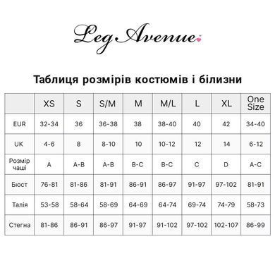 Виниловый костюм полицейской Leg Avenue Vinyl Naughty Cop Black XS, платье, фуражка, наручники SO8624 фото