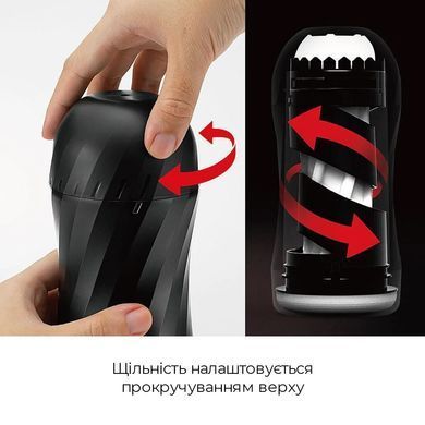 Мастурбатор Tenga Air-Tech Twist Tickle Red зі змінною тугістю обхвату, ефект глибокого мінету &mdash; фото товару