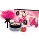 Смачна пудра для оральних пестощів Shunga Body Powder Raspberry feeling, 75 г, аромат малини &mdash; фото 1
