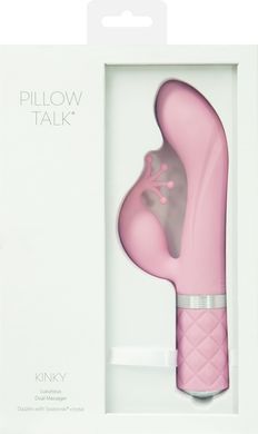 Вібратор-кролик Pillow Talk Kinky Pink з двома моторами &mdash; фото товару