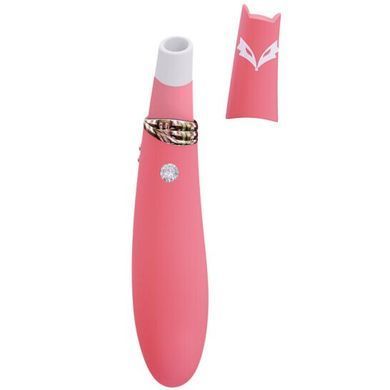 Вакуумный стимулятор с вибрацией CuteVibe Foxy Sakura SO7034 фото