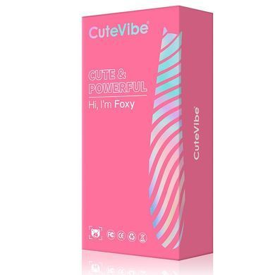Вакуумный стимулятор с вибрацией CuteVibe Foxy Sakura SO7034 фото