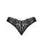 Мереживні стрінги Obsessive Donna Dream crotchless thong M/L Black, відкритий доступ &mdash; фото 4