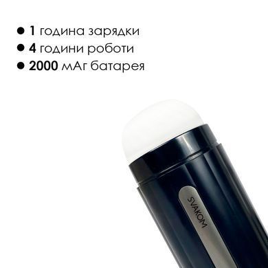 Інтерактивний смарт-мастурбатор Svakom Hannes Neo, підігрів до 38&deg;C &mdash; фото товару
