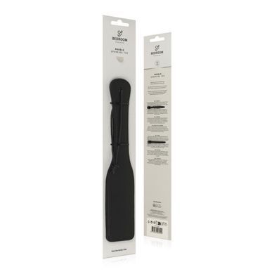 Паддл Bedroom Fantasies: Faux Leather Paddle, чорний &mdash; фото товару